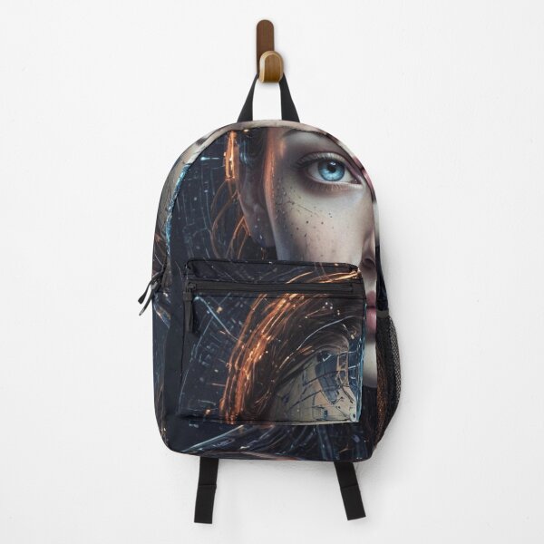 Item preview, Smart AI rock and metal concert design print designed and sold by Anshu3813.