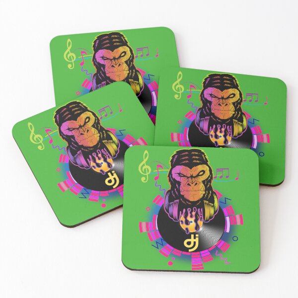 Item preview, DJ Monkey designed and sold by PrintArtGraphic.