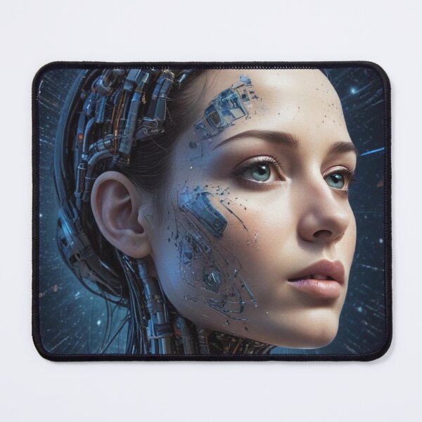 Item preview, Smart AI rock and metal concert design print designed and sold by Anshu3813.