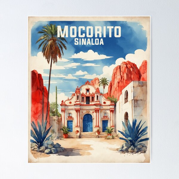 Item preview, Mocorito Sinaloa Mexico Vintage Travel Tourism designed and sold by TravelersGems.