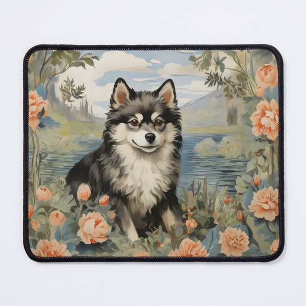 Item preview, Pomsky inspired by Claude Monet designed and sold by bloomandbark.
