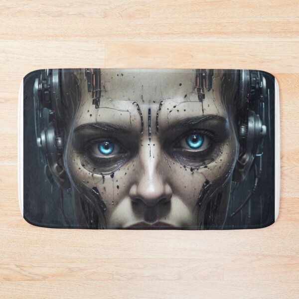 Item preview, Smart AI rock and metal concert design print designed and sold by Anshu3813.