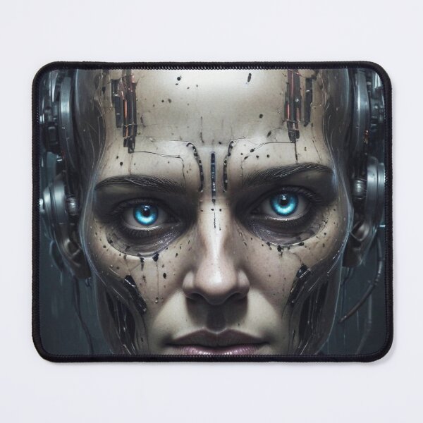 Item preview, Smart AI rock and metal concert design print designed and sold by Anshu3813.