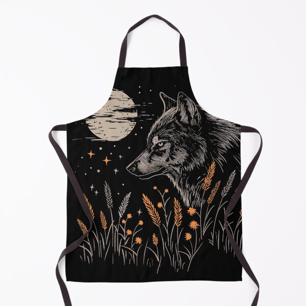 Item preview, Wolf, in the field, Howling at the Moon designed and sold by FloeC.