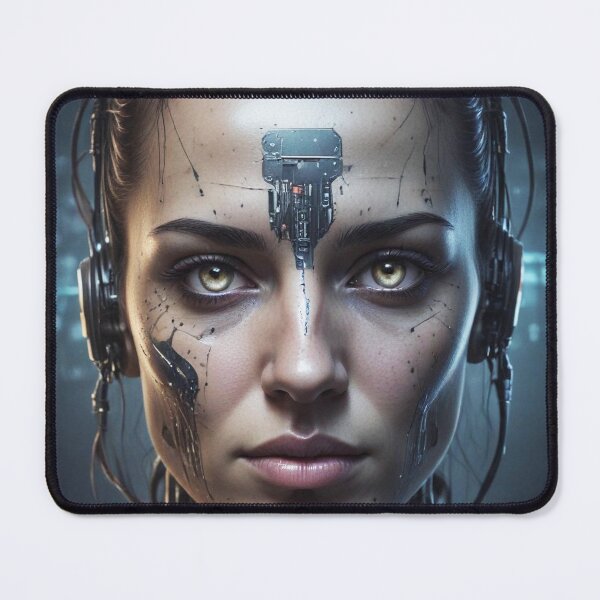 Item preview, Smart AI rock and metal concert design print designed and sold by Anshu3813.