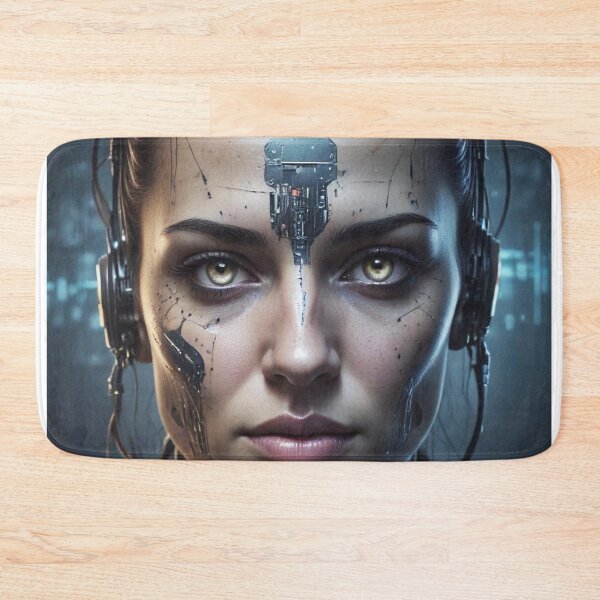 Item preview, Smart AI rock and metal concert design print designed and sold by Anshu3813.