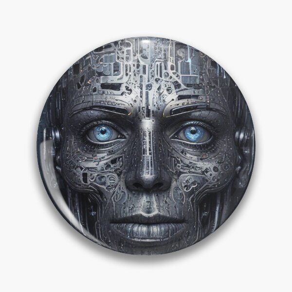Item preview, Smart AI rock and metal concert design print designed and sold by Anshu3813.