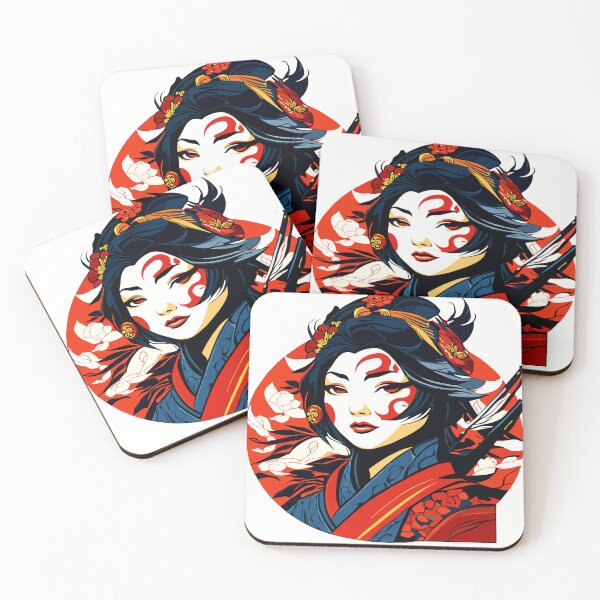 Item preview, japanes girl designed and sold by Thundercraften.