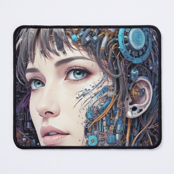 Item preview, Smart AI rock and metal concert design print designed and sold by Anshu3813.