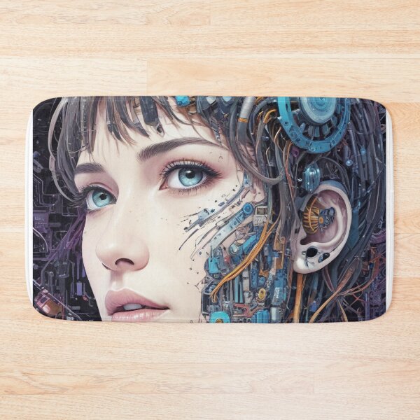 Item preview, Smart AI rock and metal concert design print designed and sold by Anshu3813.