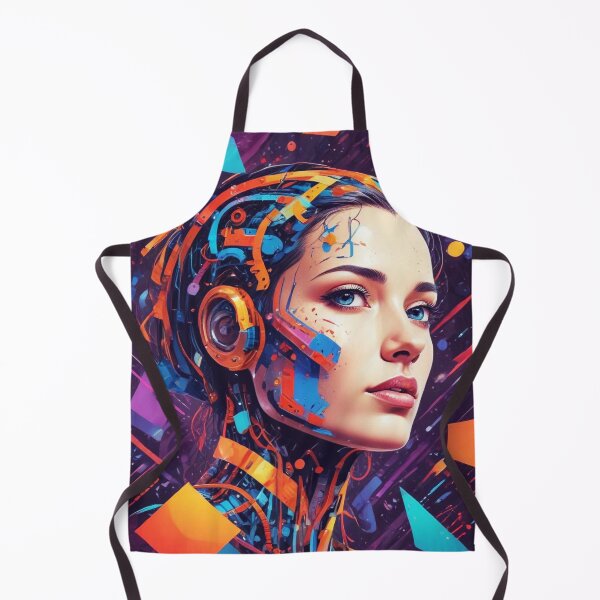 Item preview, Smart AI rock and metal concert design print designed and sold by Anshu3813.