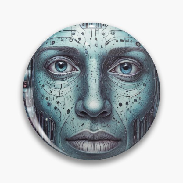 Item preview, Smart AI rock and metal concert design print designed and sold by Anshu3813.