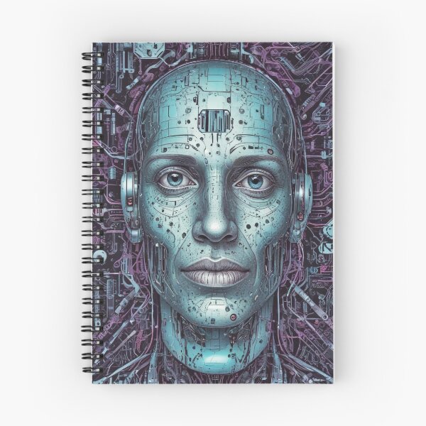 Item preview, Smart AI rock and metal concert design print designed and sold by Anshu3813.