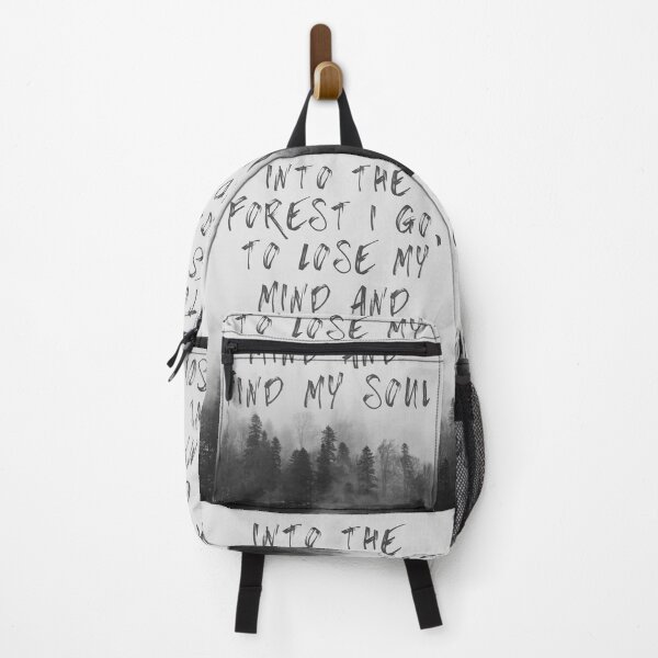 Item preview, Into The Forest Quote designed and sold by Hobsquable.