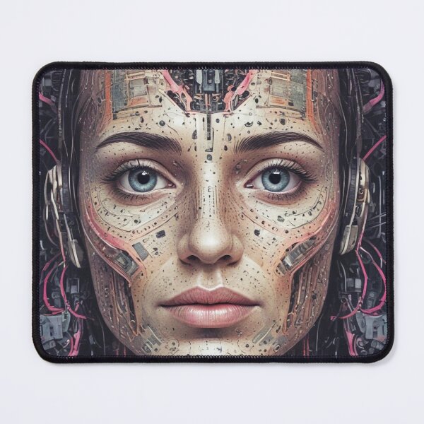 Item preview, Smart AI rock and metal concert design print designed and sold by Anshu3813.
