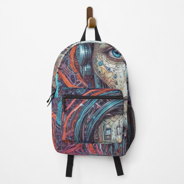 Item preview, Smart AI rock and metal concert design print designed and sold by Anshu3813.