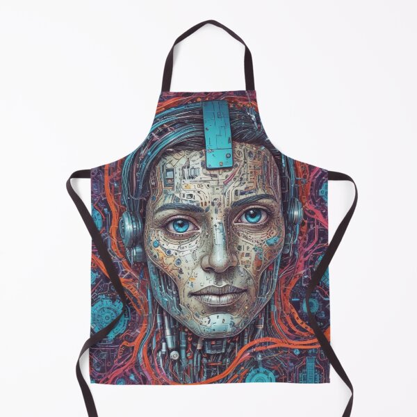 Item preview, Smart AI rock and metal concert design print designed and sold by Anshu3813.
