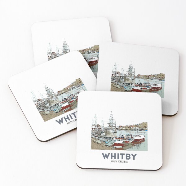Item preview, Tall Ships in Whitby Harbour designed and sold by Paul Rowland.