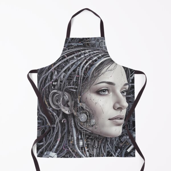 Item preview, Smart AI rock and metal concert design print designed and sold by Anshu3813.