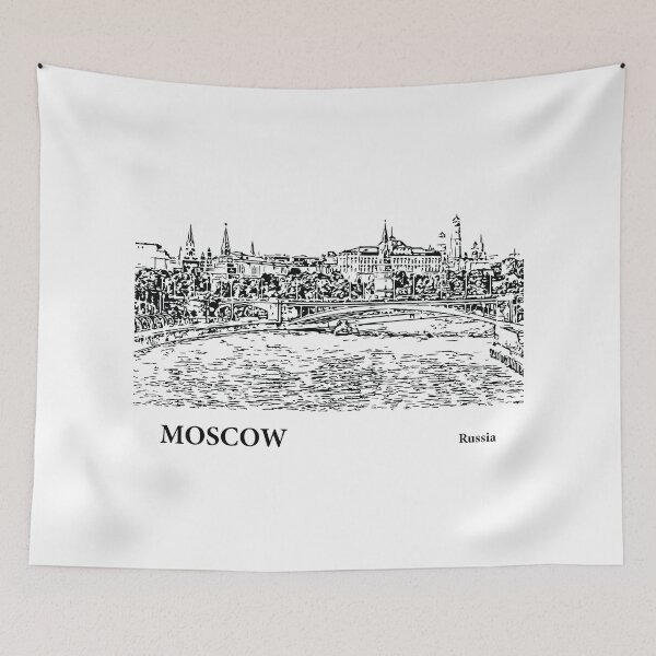 Item preview, Moscow Russia designed and sold by Lakeric Cityscapes.