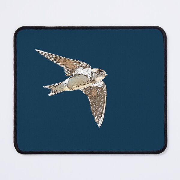 Item preview, Sand Martin Bank Swallow White Alternate Design  designed and sold by designsasstultd.