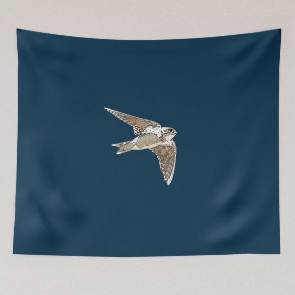 Item preview, Sand Martin Bank Swallow White Alternate Design  designed and sold by designsasstultd.
