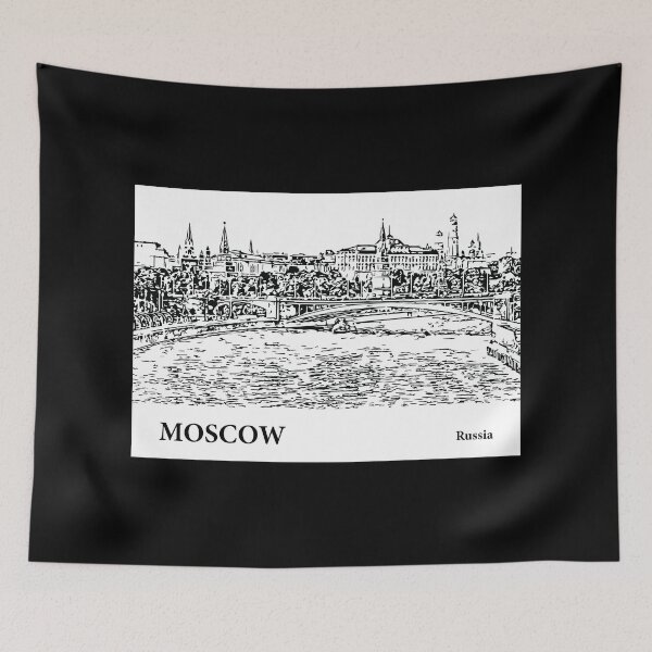 Item preview, Moscow Russia designed and sold by Lakeric Cityscapes.