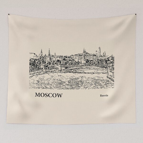 Item preview, Moscow Russia designed and sold by Lakeric Cityscapes.