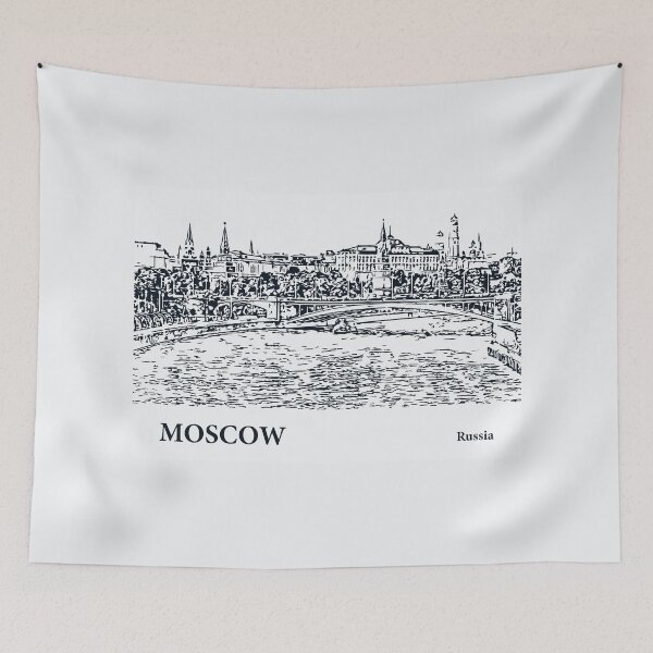 Item preview, Moscow Russia designed and sold by Lakeric Cityscapes.