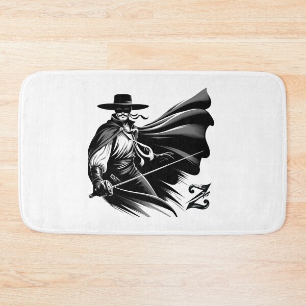 Item preview, Zorro in Action. Fan Art. Don Diego de la Vega. Gifts for Zorro Fans. designed and sold by LilianPixel.