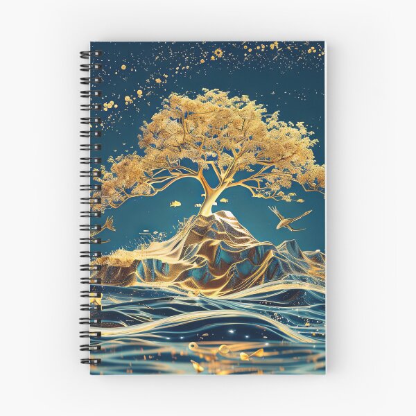 Item preview, Blue Lacquer Landscape designed and sold by OccultDreams.