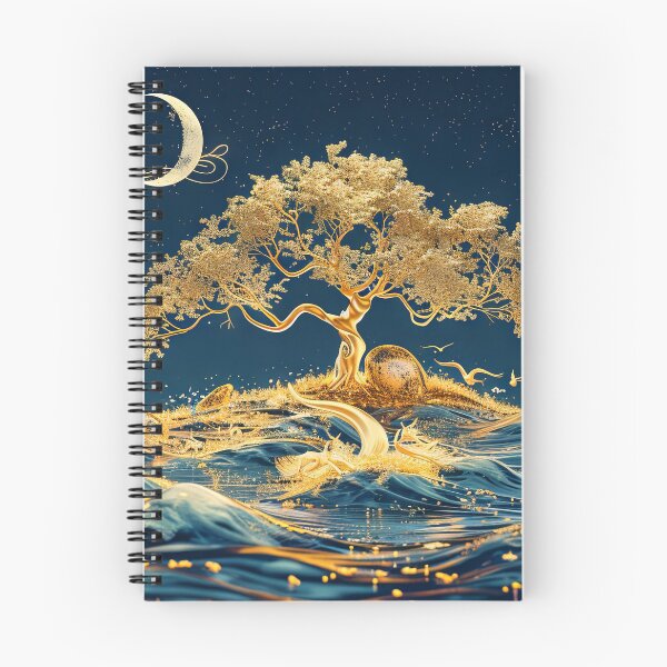 Item preview, Blue Lacquer Landscape (Variation) designed and sold by OccultDreams.