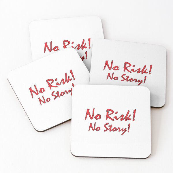 Item preview, No Risk, No Story. designed and sold by Positive Mindzet!.