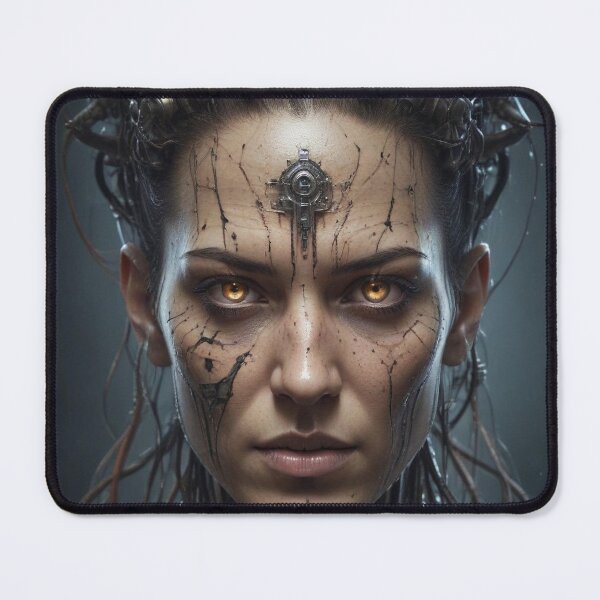 Item preview, Smart AI rock and metal concert design print designed and sold by Anshu3813.
