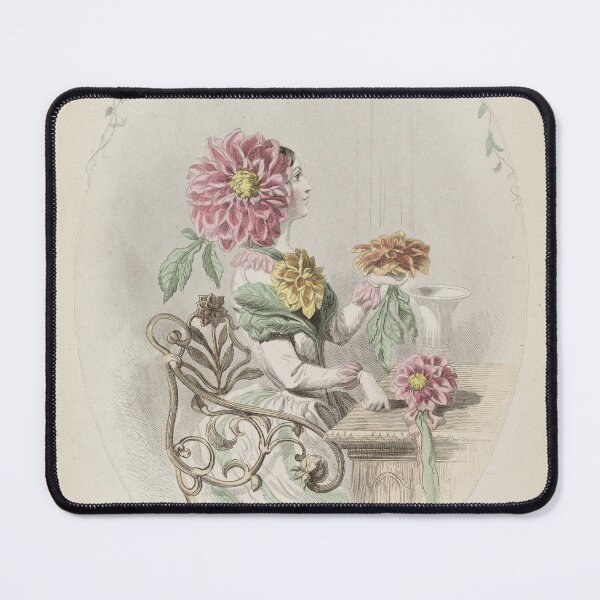 Item preview, Dahlia, Les Fleurs Animées (1847) - J. J. Grandville designed and sold by SALON DES ARTS.