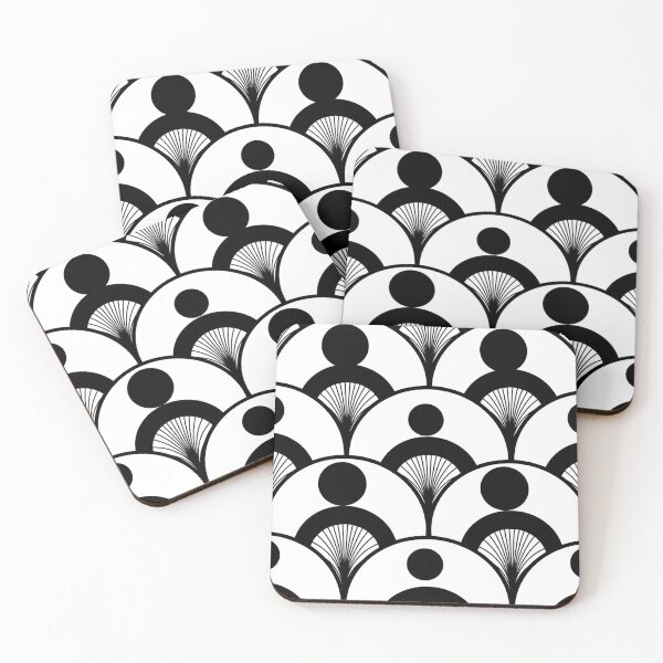 Item preview, Modern Black and White Arches designed and sold by P9Designs.
