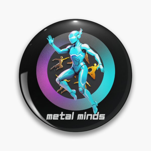 Item preview, Metal Minds: A Glimpse into the Future of Robotics designed and sold by ArchVibe.