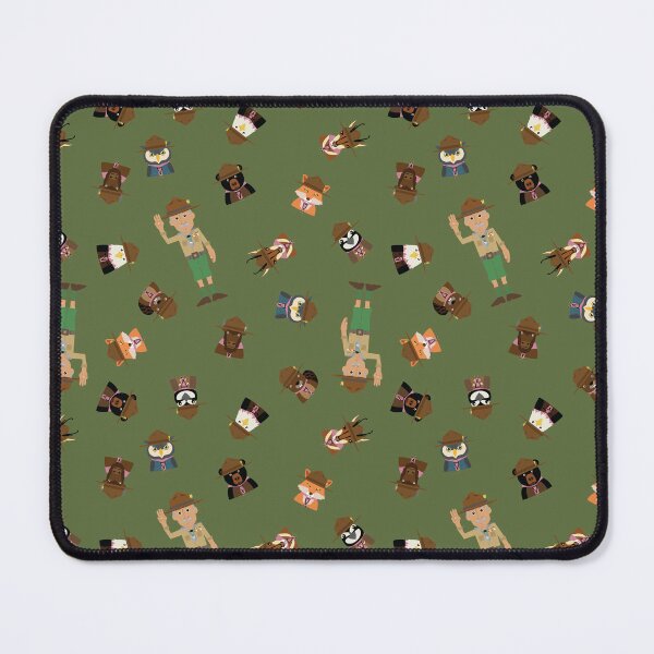 Item preview, Wood Badge Patrol Critters - Baden-Powell Pattern - Olive designed and sold by Tyson Carter.