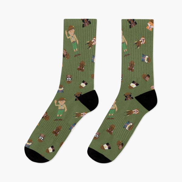 Item preview, Wood Badge Patrol Critters - Baden-Powell Pattern - Olive designed and sold by Tyson Carter.
