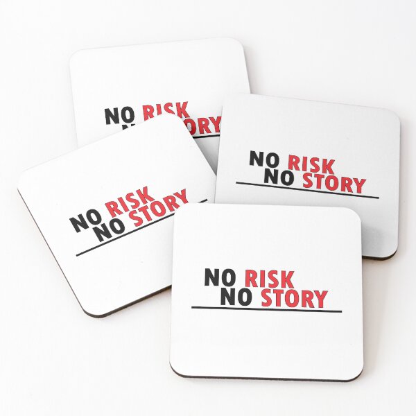 Item preview, No Risk, No Story. designed and sold by Positive Mindzet!.
