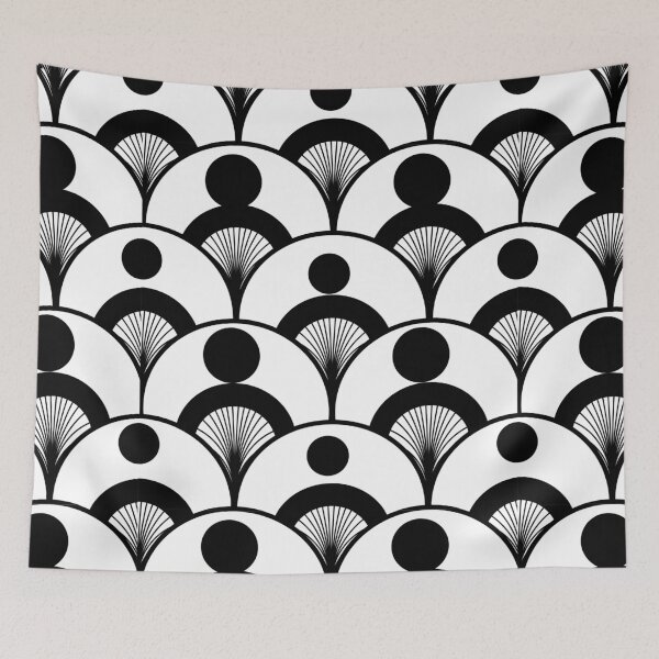 Item preview, Modern Black and White Arches designed and sold by P9Designs.