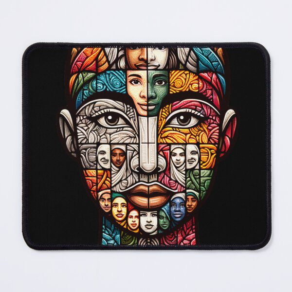 Item preview, Embrace Diversity Mosaic designed and sold by Belarte.shop.