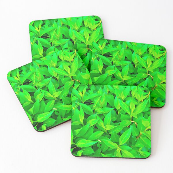 Item preview, Bright Green Leaves designed and sold by QueenTheBean.