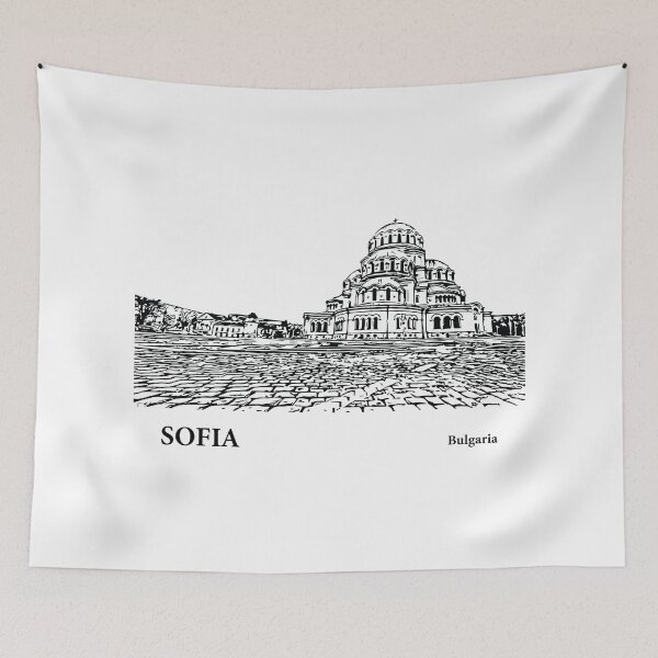 Item preview, Sofia Bulgaria designed and sold by Lakeric Cityscapes.