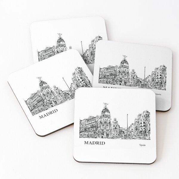 Item preview, Madrid Spain designed and sold by Lakeric Cityscapes.
