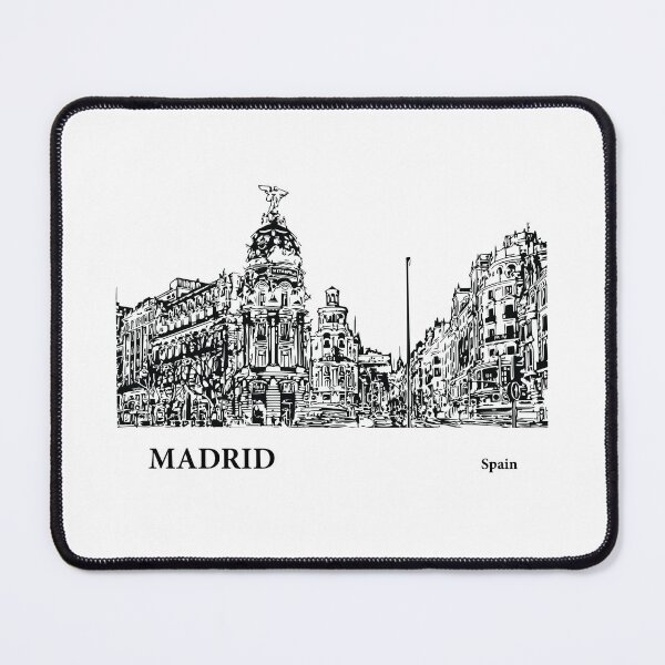 Item preview, Madrid Spain designed and sold by Lakeric Cityscapes.