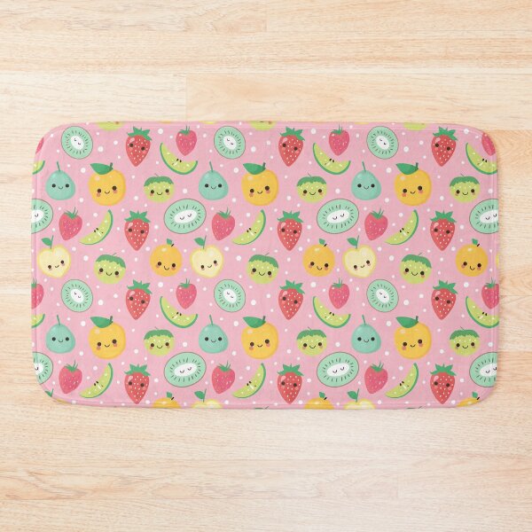 Item preview, pink pastel kawaii anime fruits designed and sold by YuliaHulia.
