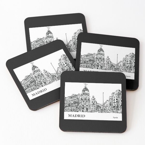 Item preview, Madrid Spain designed and sold by Lakeric Cityscapes.