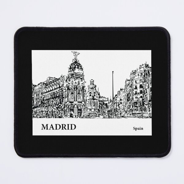 Item preview, Madrid Spain designed and sold by Lakeric Cityscapes.