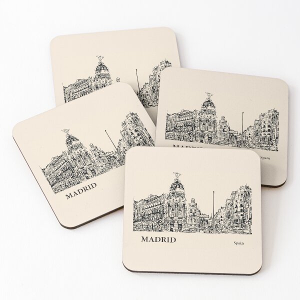 Item preview, Madrid Spain designed and sold by Lakeric Cityscapes.